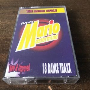 MC Mario Mastermind Dance traxx Vintage Cassette Tape